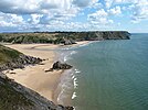 Three Cliffs Bay