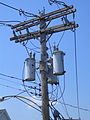 Utility pole transformers