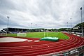 Panoramabild över Varberg Energi Arena