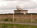 Met Office north-west England weather radar on Hambledon Hill.