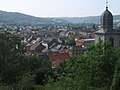 Vue d'Andenne depuis la Chaussée de Ciney (2007).