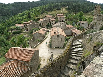 Bourg médiéval de Chalencon.