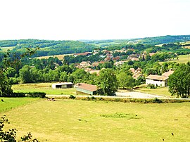 A general view of Courchaton