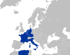 1957. aastal allkirjastasid Rooma lepingu kuus Euroopa riiki: Belgia, Holland, Luksemburg, Itaalia, Saksamaa LV ja Prantsusmaa. Koos Prantsusmaaga kuuluvad Euroopa Liitu ka tema meretagused departemangud Réunion, Martinique, Guadeloupe ning Prantsuse Guajaana.