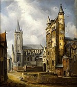 St.-Nicolaas- en OLV-kerk (A. Schaepkens, voor 1838)