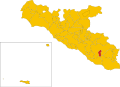 Collocatio finium municipii in Consortio Libero Municipali Agrigentino.