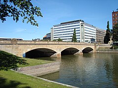 Pitkäsilta bridge between hakaniemi and Kruununhaka.