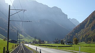 Blick auf Wasserauen