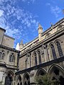 The Courtyard of the American Cathedral in Paris.