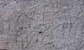 Petroglyphs on a rock wall found in the Sierra Madre mountain range, Rizal, Philippines