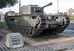 Ein Churchill-Panzer