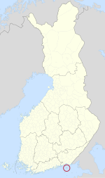 Location of Haapasaari in Finland