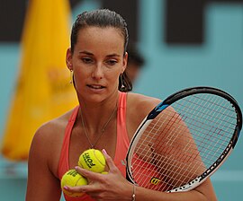 Jarmila Gajdošová na Mutua Madrid Open 2015