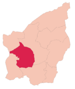 San Marino's location in San Marino