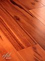 Hardwood flooring made from Tigerwood