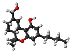 11-Hydroxy-THC molecule