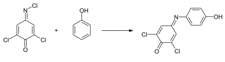 2,6-Dichlorchinon-4-chlorimid Nachweisreaktion