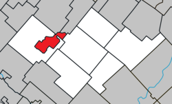 Location within Les Sources RCM.