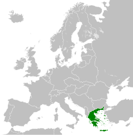 Seconda Repubblica Ellenica - Localizzazione