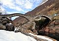 Ponte dei Salti bei Lavertezzo im März