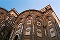 The decorated apse of the Cathedral of Monreale, Sicily.