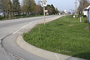 Looking east along WIS 29