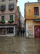 La strettoia di Calle dell'Anconeta