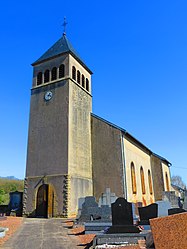 The church in Thicourt