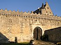 Château de Vouzan : l'entrée.