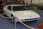 Une des dernières BMW M1 produites en 1981.