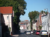 Une rue de Caudry en 2010