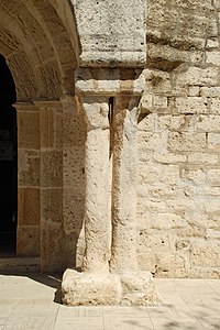 Colonnes géminées.