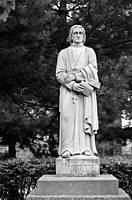 Statue de Marquette à Detroit, Michigan.