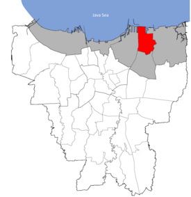 Genah kecamatan Koja ring Jakarta Utara