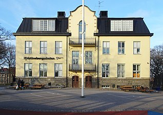 "Kullskolan", fasad mot söder.