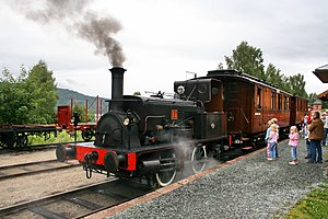 NSB Type 7a, ULKA, Museumslok auf der Krøderbanen