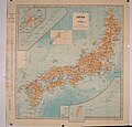 1902年に出版された日本地図