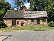 Front view of house looking north, 2023