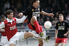 Den Ouden als speler van Excelsior