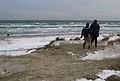 Grenaa Strand, vintergåtur