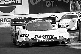 Une Jaguar XJR-10 (GTP) à Del Mar, en 1990.