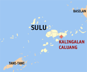 Mapa a pakabirukan ti Kalingalan Caluang