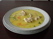 Serbian chicken čorba