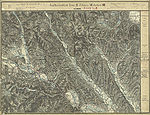 Krottendorf und Gaisfeld liegen in einer kleinen Flussebene östlich von Voitsberg: Aufnahmeblatt der 3. Landesaufnahme, um 1878