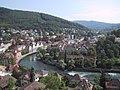 El Limmat a la altura de Ennetbaden (Argovia).