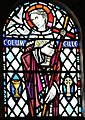 Image 4Columba was a 6th-century Irish-born saint who spread Christianity in Scotland and founded Iona Abbey, where he is commemorated in this stained-glass window Credit: Vegansoldier