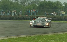 Photo d'une Sauber C9, aux 1 000 kilomètres de Silverstone 1987.