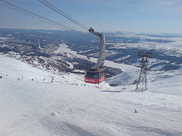 Åre kabinbana, april 2007.