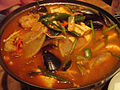 tongthe ccsige (dongtae jjigae) (동태찌개), tőkehalragu