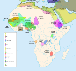 Location of Aksum or Axum